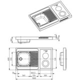 Alveus sudoper COMBI CERAL 100 DESNI | shoptok.hr