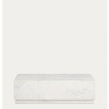 Kave Home Bijeli mramorni stolić za kavu 50x100 cm Sorein – | shoptok.hr