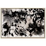  Slika - Cat\'s Look (1 Part) Wide 120x80 U prirodnom drvenom okviru | shoptok.hr
