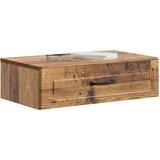 Stolna Stenska stranska miza Star les 59 x 34,5 x 17 cm Inženirski les, (5000232446) | Shoptok.si