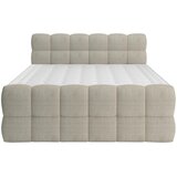 Premium Living Postelja Boxspring Brisbane, Barva Šampanjca, 200x200 | Shoptok.si