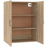 vidaXL Viseča omarica sonoma hrast 69,5x34x90 cm konstruiran les | Shoptok.si