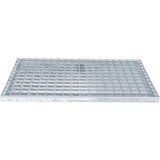  Rešetka Srebrno 60 x 40 x 2 cm Vruće pocinčani čelik | shoptok.hr