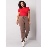 BASIC Feel Good Sweatpants-RV-DR-6301.88-brown | Shoptok.si