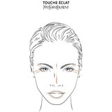 Yves Saint Laurent Touche Éclat Radiant Touch highlighter u olovci za sve tipove kože nijansa 1,5 Soie Lumière / Luminous Silk 2,5 ml | shoptok.hr