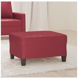 vidaXL Stolček za noge vinsko rdeč 70x55x41 cm umetno usnje | Shoptok.si