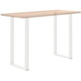  Noge za barski stol U-oblika 2 kom Bijele 60 x (110-111) cm Čelik | shoptok.hr