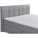 MID.YOU POSTELJA BOXSPRING 180 cm x 200 cm , tekstil siva | Shoptok.si