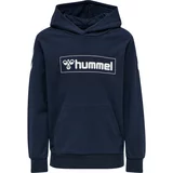 Hummel Sweater majica mornarsko plava / bijela