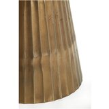 Light & Living Bijeli/u brončanoj boji okrugli blagovaonski stol s pločom stola u mramornom dekoru ø 100 cm Leyda – | shoptok.hr