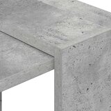  Knjižna polica Betonsko siva 52 x 25 x 71,5 cm Konstruiran les, (5000136069) | Shoptok.si