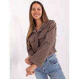 RUE PARIS Jacket-IT-KR-FL7029.72-dark beige | shoptok.hr