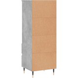  Visoka komoda boja betona 40 x 36 x 110 cm konstruirano drvo | Eponuda.com