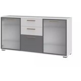 Jela KOMODA D6-Perla siva mat lak/grafit mat lak | Shoptok.si