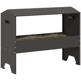 Hranilica za stoku Crna 79 x 35 x 62 cm Hladno valjani čelik | Eponuda.ba