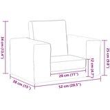  Dječji kauč na razvlačenje krem mekani plišani Krema Sofa | Shoptok.si
