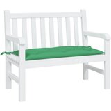  Jastuk za vrtnu klupu zeleni 100 x 50 x 7 cm od tkanine Oxford | shoptok.hr