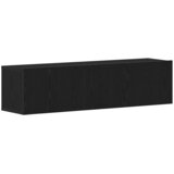 TV ormarić crni hrast 120x30x30,5 cm konstruirano drvo | Eponuda.ba