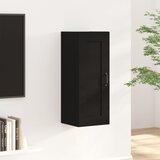 vidaXL Viseći ormarić crni 35 x 34 x 90 cm od konstruiranog drva Cijene