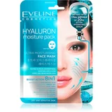 Eveline Cosmetics Hyaluron Moisture Pack super vlažilna pomirjevalna tekstilna maska