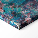  Slika - Claude Monet – La maison de l\'artiste vue du jardin aux roses 80x80 Na talijanskom platnu | shoptok.hr