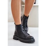 Kesi Women's zip-up ankle boots with a decorative heart black Obeena Cijene