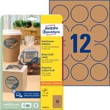 Avery Zweckform Etikete zweckform l7106-25 fi 60 rjava, (21290204) Cene