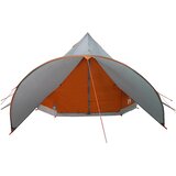  Teepee šator za 3 osobe Siva i narančasta 600 x 600 x 347 cm | Eponuda.ba