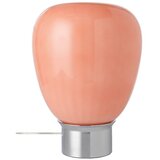 Ellos Home Ružičasta/u sjajno srebrnoj boji staklena stolna lampa (visina 34 cm) Balloon – Cijene