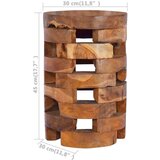 vidaXL Omarica za ob posteljo 30x30x45 cm trdna tikovina | Shoptok.si
