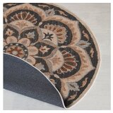 Conceptum Hypnose Woopamuk490 okrugli tepih u braon boji sa printom (599HFT5104) 100 x 100 | ePonuda.com