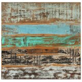  Blagovaonski stol 82 x 80 x 76 cm od masivnog obnovljenog drva | shoptok.hr