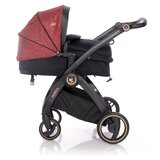Lorelli ADRIA Kolica Black/Red 2u1 SET: Košara + Putna Torba + Zimska Navlaka (do 15 kg) | shoptok.hr