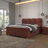 Premium Living Postelja Boxspring Bianco, Rdeča, 180x200 | Shoptok.si
