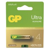  Baterija GP ULTRA alkalna LR03 AAA 4 kos 4/1 Cene