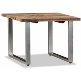 vidaXL Klubska mizica iz predelanega odsluženega lesa 55x55x40 cm Cene