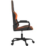  Gaming stol črno in oranžno umetno usnje | Shoptok.si