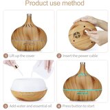 Anjou oljni difuzor svetel les ADA023-L | Shoptok.si