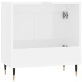  Kupaonski ormarić sjajni bijeli 58x33x60 cm konstruirano drvo | shoptok.hr