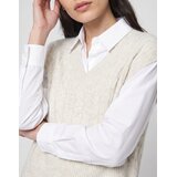 Only ONLMELODY VEST KNT Bež | shoptok.hr
