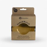 Petite&Mars Silikonska zdjelica s vakuumom 360 ml Take&Match 6 m+, Intense Ochre | shoptok.hr