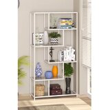 Hanah home By-30 - white, transparent whitetranparent bookshelf | ePonuda.com