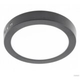 Gtv led panel 19W 1520lm 4000K, nadgradni, okrogel, črn | Shoptok.si