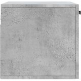 vidaXL Stenska omarica betonsko siva 60x36,5x35 cm inženirski les | Shoptok.si