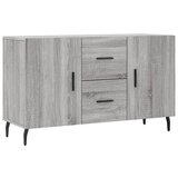 Maison Chic Komoda - Predalnik siva sonoma 100x36x60 cm konstruiran les, (21718062) Cene