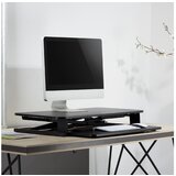 Home Višenamjensko radno postolje, MDF / čelik - SST 02, Crno | Eponuda.ba