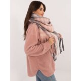 Wool Fashion Italia Scarf-AT-SZ-231301.49-grey-pink | Shoptok.si