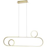 Toolight APP809-CP GOLD LED viseća stropna svjetiljka + daljinski upravljač | shoptok.hr