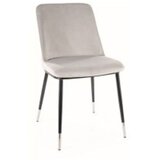  Stolica JILL - Baršun - svijetlo siva | shoptok.hr