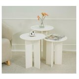 Hanah home set za kafu leo (55 + 50 + 45) cream (313RTX1145) | ePonuda.com